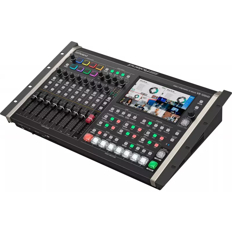 Audio mixer Roland VR-120HD 42 kanalit 24 bit 48 kHz must