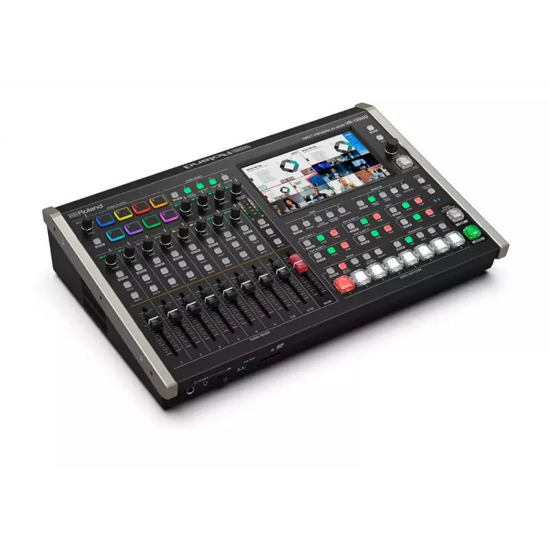 Audio mixer Roland VR-120HD 42 kanalit 24 bit 48 kHz must