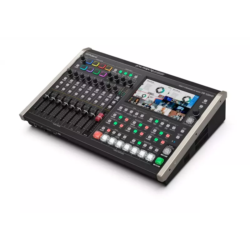 Audio mixer Roland VR-120HD 42 kanalit 24 bit 48 kHz must