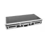 Flight case Roadinger 30125346 DJ-kontroller vineer must hõbedane