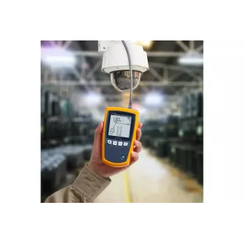 PoE tester Fluke MicroScanner PoE must sinine kollane RJ-45 RJ-11
