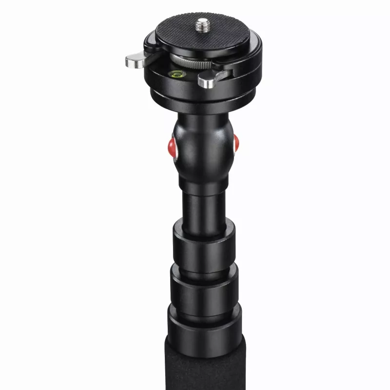 Hama Smooth Tripod 1/4 tolli Alumiinium Must Roos