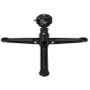 Hama Smooth Tripod 1/4 tolli Alumiinium Must Roos