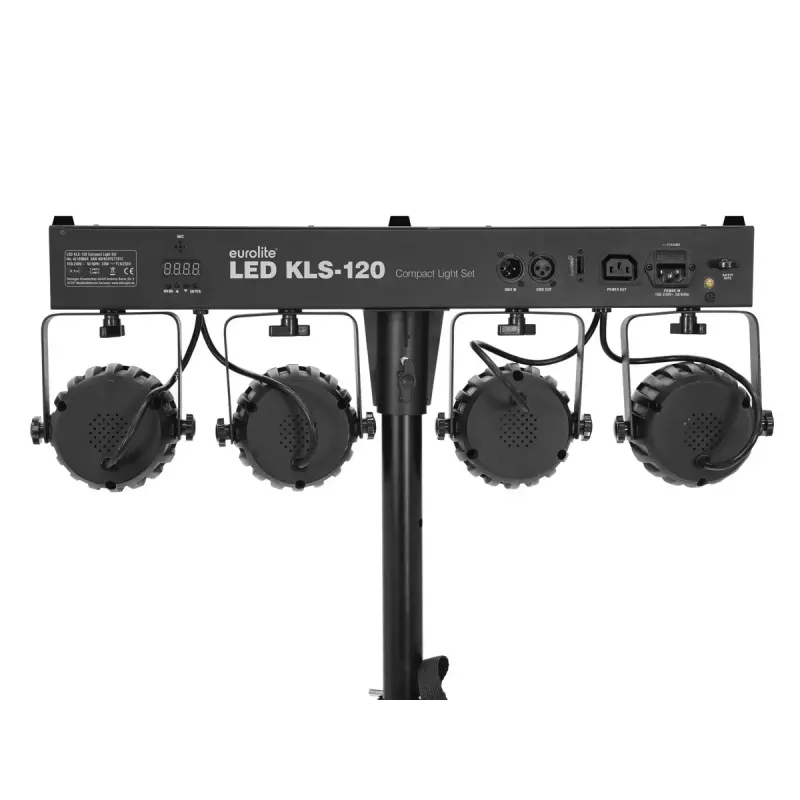 Stroomivalgusti Eurolite 42109606 LED siseruumidesse ümmargune must