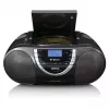 Isiklik CD-mängija Lenco SCD-600 Must Hõbedane DAB+ FM PLL