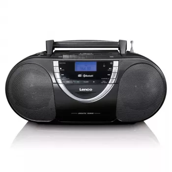 Isiklik CD-mängija Lenco SCD-600 Must Hõbedane DAB+ FM PLL