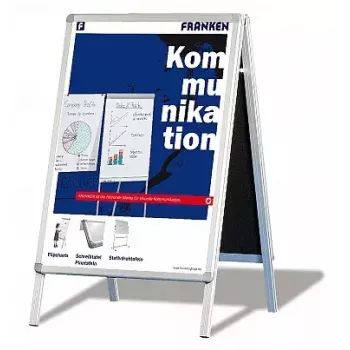 Siseteatega tahvel Franken BSA1 hõbedane