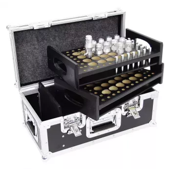 Flight case Roadinger 30126500 Vineer Must Hõbedane 8,8 kg
