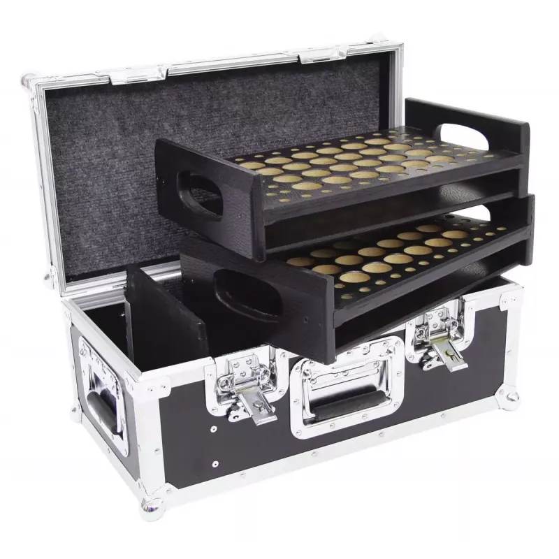 Flight case Roadinger 30126500 Vineer Must Hõbedane 8,8 kg
