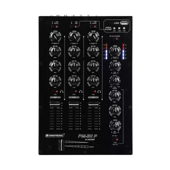 Helimikser Omnitronic 10006879 3 kanalit 20 - 20000 Hz Must