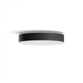 Philips Hue Valge ambience Enrave keskmine laelamp, nutikas laevalgusti, Bluetooth, must, LED, metall, mittevahetatav(ad) pirn(id)