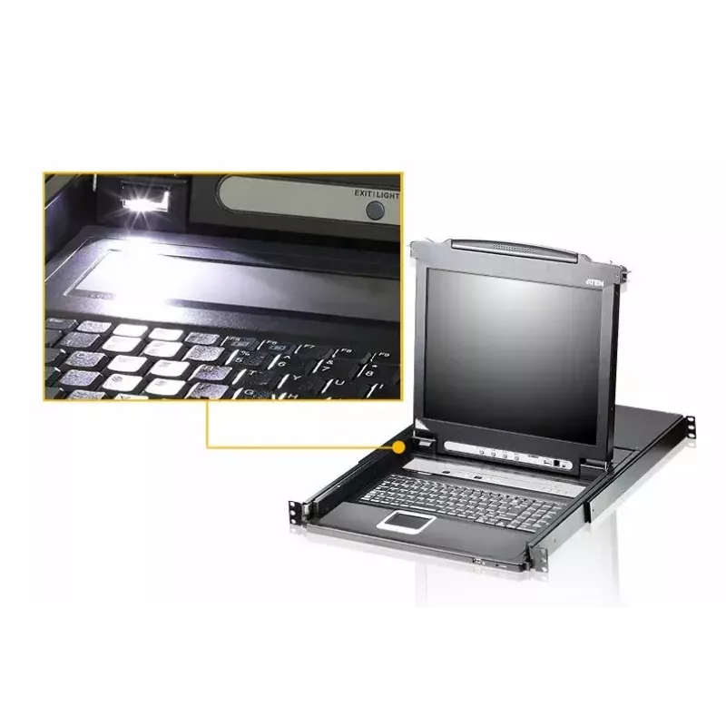 ATEN CL5716M 16-pordiline LCD KVM riiulikonsool