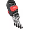 KS Tools GEARplus 503.4250 reguleeritava otsaga rõngasvõtmete komplekt, 10 tk