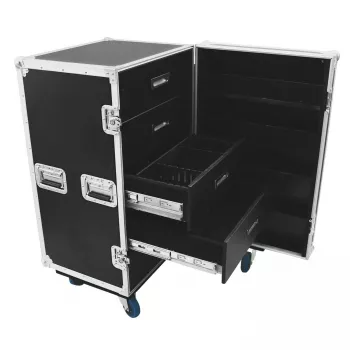 Transpordikohver Roadinger 30126428 Vineer Must Hõbedane 59,4 kg