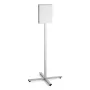 Infostend Durable 502057 A4 roostevaba teras, antratsiit/hall, 638×638×1348 mm