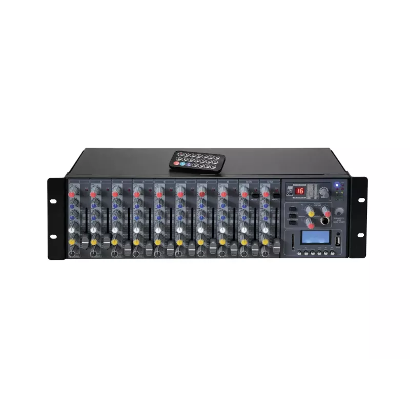 Mixer Omnitronic RM-1422FX 12 kanalit 20 - 20000 Hz Must