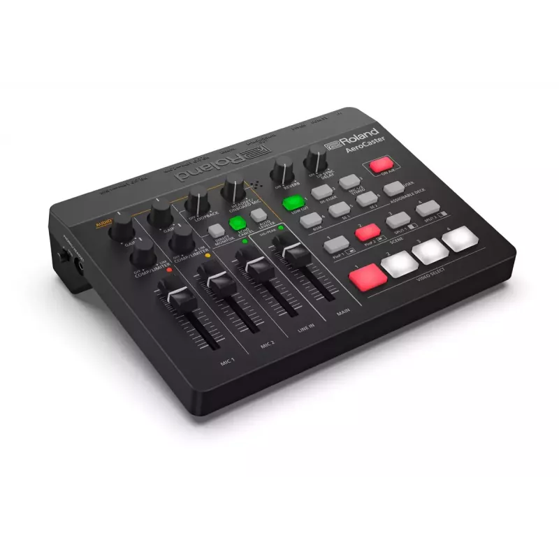 Audio Interface Roland AeroCaster Must 24 bit 48 kHz fantoomtoide 48 V