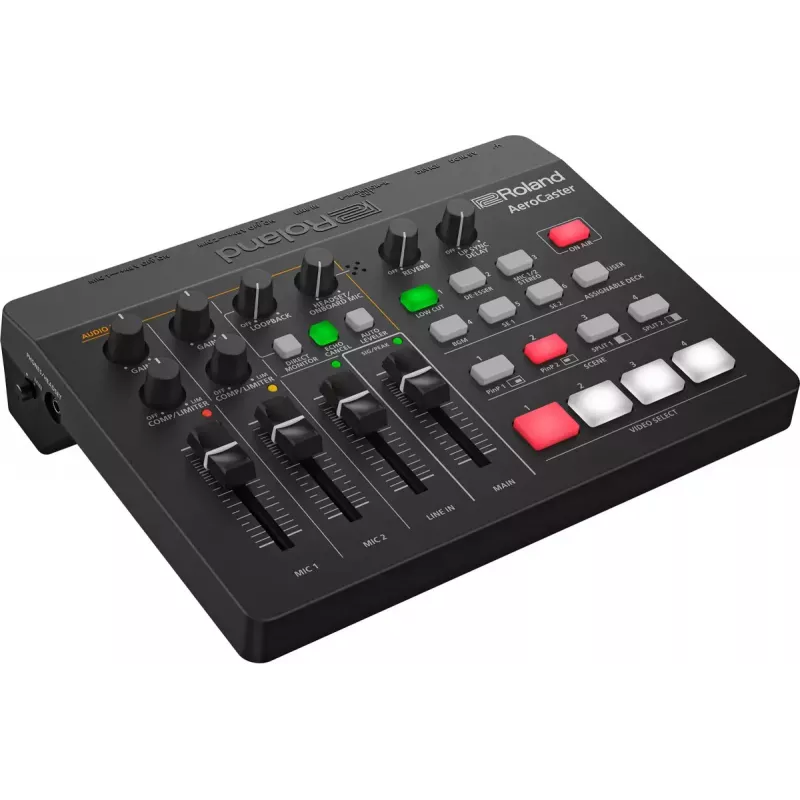Audio Interface Roland AeroCaster Must 24 bit 48 kHz fantoomtoide 48 V