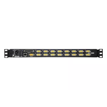 ATEN 16-pordiline 17-tolline LCD KVM-lüliti üle IP (USB - PS/2 VGA) USB-välisseadme pordiga