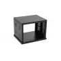 Rack-kapp Roadinger 30103163 4U Must 50 kg kandevõime