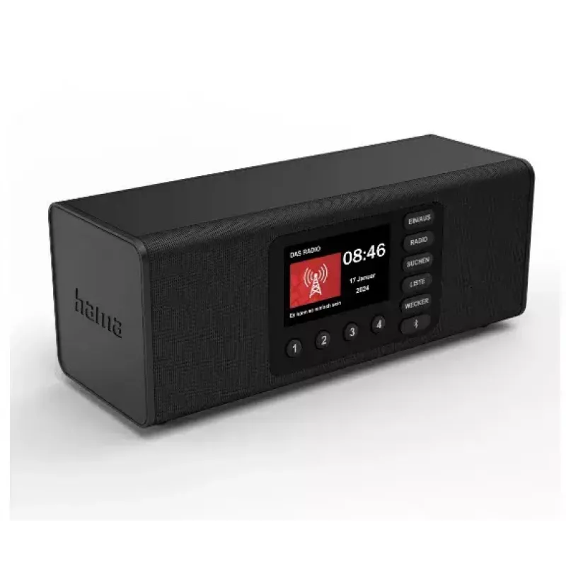 Personaalne raadio Hama DR2002BT digitaaltuuner DAB DAB+ FM 10 W