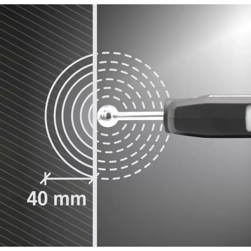 Laserliner MultiWet-Finder Plus elektrooniline hügromeeter must valge digitaalne ekraan