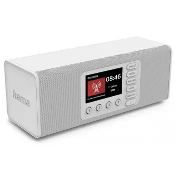 Isiklik raadio Hama DR2002 DAB DAB+ FM 10W TFT-ekraan
