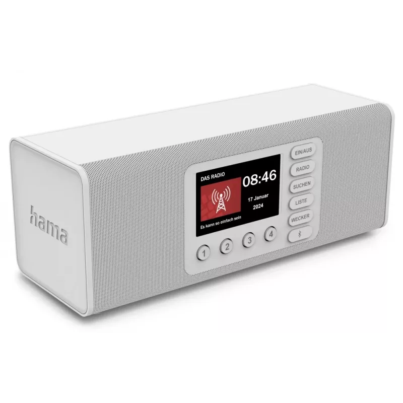 Isiklik raadio Hama DR2002 DAB DAB+ FM 10W TFT-ekraan