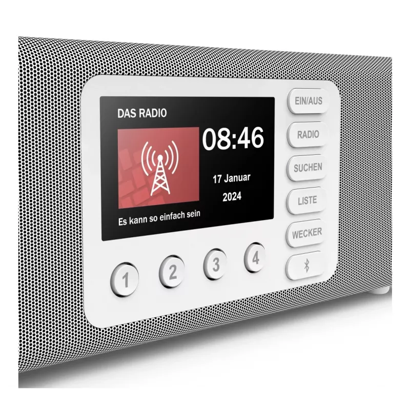 Isiklik raadio Hama DR2002 DAB DAB+ FM 10W TFT-ekraan