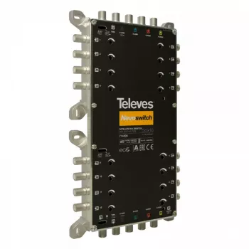 Satelliidi multikommutaator Televes 714505 5 sisendit 16 väljundit