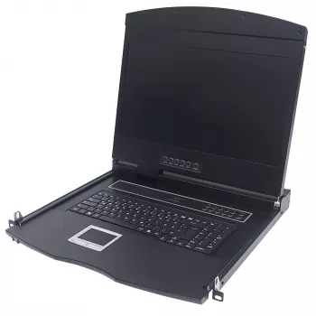 Intellinet 508025 raamkonsool 43,2 cm (17 tolli) 1280 x 1024 pikslit Must 1U