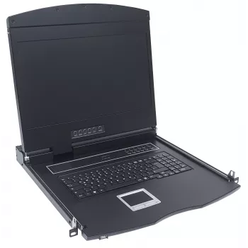Intellinet 508025 raamkonsool 43,2 cm (17 tolli) 1280 x 1024 pikslit Must 1U