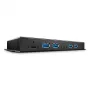 Lindy 7 pordiga USB 3.2 Gen 2 metallist jaotur