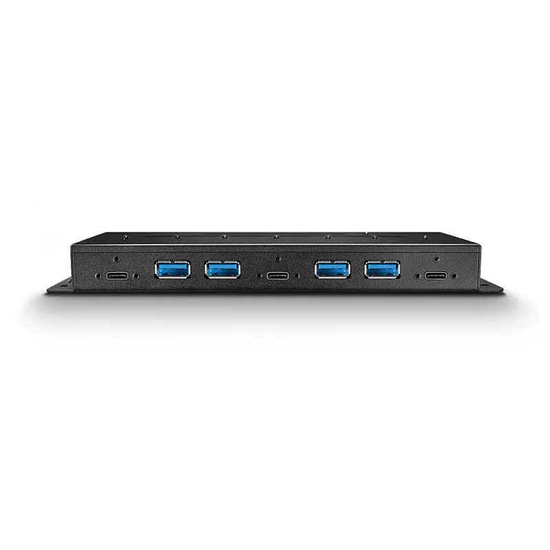 Lindy 7 pordiga USB 3.2 Gen 2 metallist jaotur