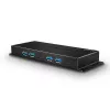 Lindy 7 pordiga USB 3.2 Gen 2 metallist jaotur