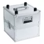 Kõva ümbris Roadinger 30110025 vinüülplaatidele vineerist alumiiniumiga 375x375x440mm
