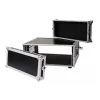 Lennukohver Roadinger 30107220 MDF Must Hõbedane 6,8 kg