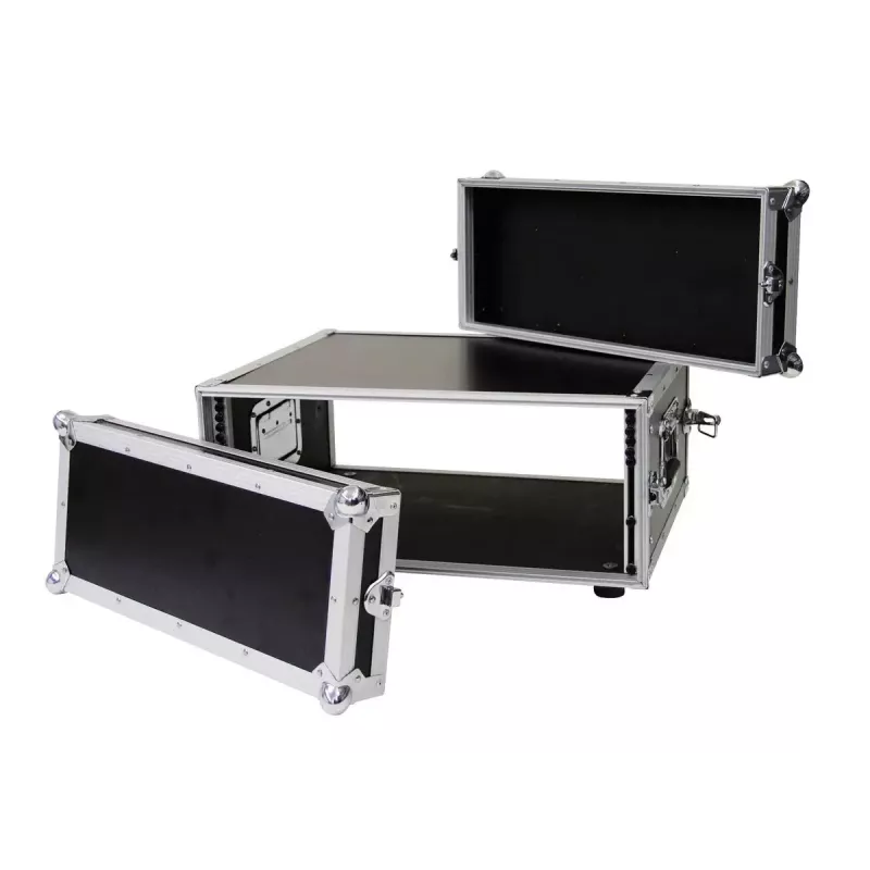 Lennukohver Roadinger 30107220 MDF Must Hõbedane 6,8 kg