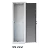 Intellinet 19-tolline võrgukapp – eraldiseisev (Basic), 42U, 600x800mm (laius x sügavus), hall, lamedalt pakituna, max 600kg, ühepunktine ukselukk, üks lukk külgpaneelil, kasutatav sügavus 123 kuni 573mm, riiul, IP20, teras