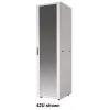 Intellinet 19-tolline võrgukapp – eraldiseisev (Basic), 42U, 600x800mm (laius x sügavus), hall, lamedalt pakituna, max 600kg, ühepunktine ukselukk, üks lukk külgpaneelil, kasutatav sügavus 123 kuni 573mm, riiul, IP20, teras