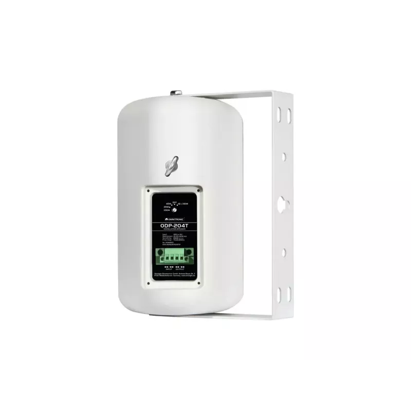 2-suunaline kõlar Omnitronic 11036953 Valge Juhtmega 40 W