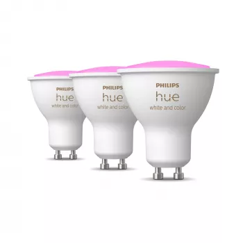 Philips Hue Valge and colour ambience GU10 – nutikas prožektor – (3 tk komplekt)