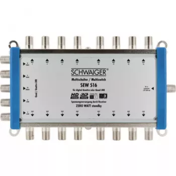 Satelliitmultilüliti Schwaiger SEW516 531 5 sisendit 16 väljundit