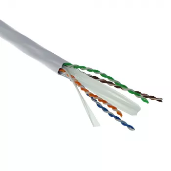 ACT Cat 6A U/UTP täispaigalduskaabel, PVC Eca 23AWG hall 305 meetrit