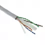ACT Cat 6A U/UTP täispaigalduskaabel, PVC Eca 23AWG hall 305 meetrit