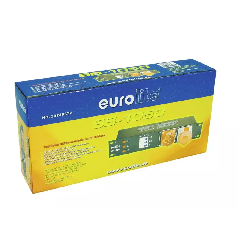 Light Mount Eurolite 30248372 Must Red 380-400V 50Hz