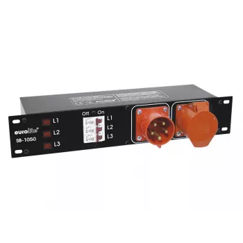 Light Mount Eurolite 30248372 Must Red 380-400V 50Hz