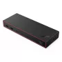 Dokkimisjaam Lenovo ThinkPad USB4 Smart Dock 5500 — juhtmega USB4, 65W PD, Gigabit Ethernet, 4K@30Hz, 100W toiteplokk, Eclipse Must
