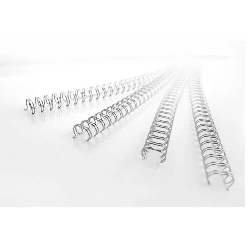 GBC Wire spines 3:1 NO4 6mm A4, must, 3 lehte, metall, A4, 6 mm, 320 mm