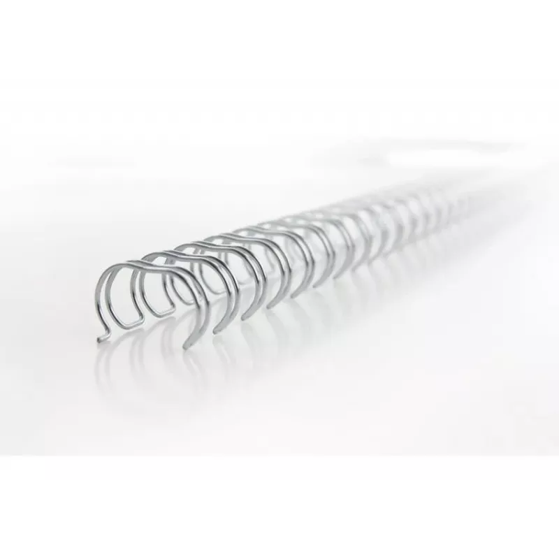 GBC Wire spines 3:1 NO4 6mm A4, must, 3 lehte, metall, A4, 6 mm, 320 mm